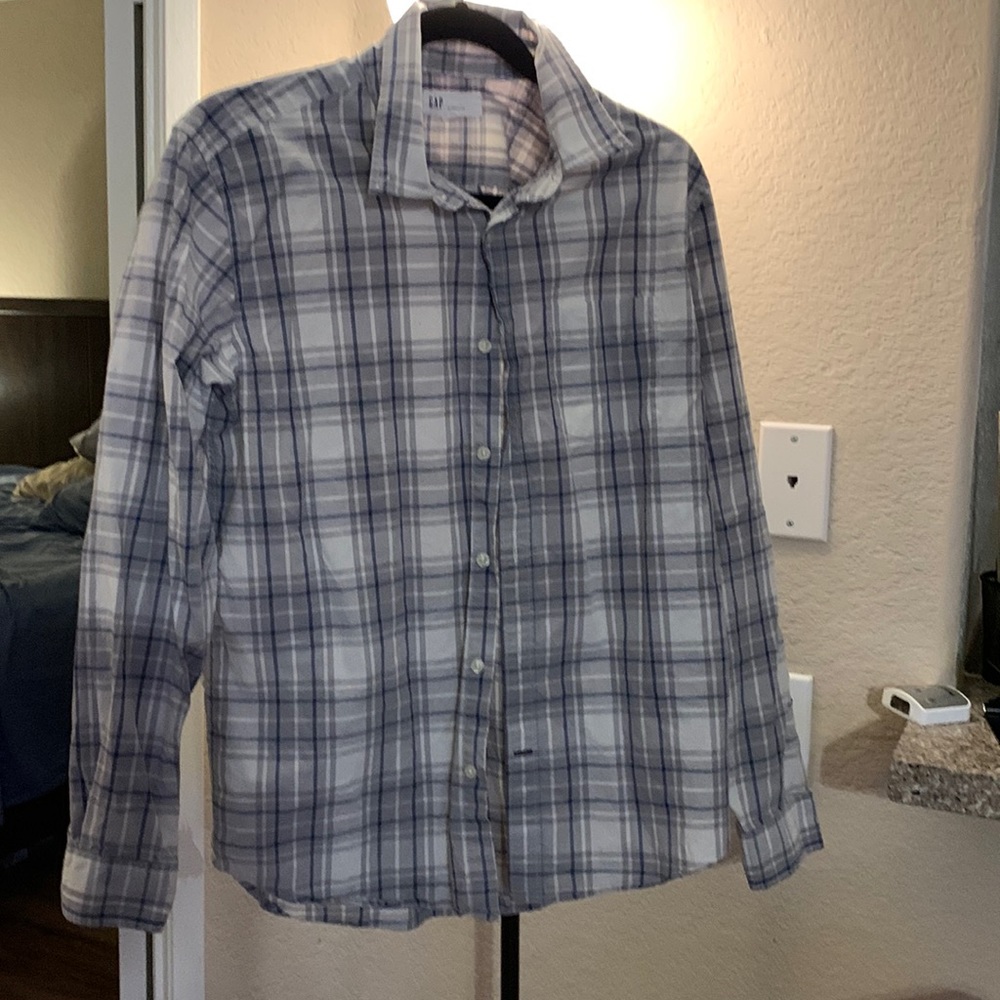 Gap dress shirt grey